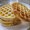 El cooksnap de Naty cuando hizo Waffle proteico con ricotta.