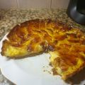 El cooksnap de Sol cuando hizo Tarta de manzana con crema.