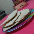 El cooksnap de Maria Melian cuando hizo Pan Árabe (PITA).