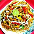 Arpita Majumder's cooksnap of when they made চিকেন চাউমিন.