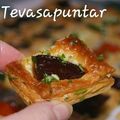 El cooksnap de Gema la gaditana cuando hizo Hojaldritos de queso brie y cherry.