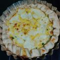 El cooksnap de cynthia Mercado cuando hizo Tarta abierta de acelga, huevo y queso cremoso.
