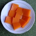 Cooksnap dari mezzayu luna untuk resep Puding pepaya