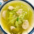 Cooksnap của Dibee khi họ làm theo món Canh bầu nấu với mọc
