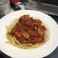 Robi Tóth Cooksnap-ja, amikor elkészítette a(z) Fűszeres-paradicsomos csirkemellcsíkok receptet.