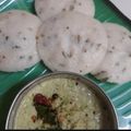 Falgooni Mangrola's cooksnap of when they made Instant rawa idli and Sambhar recipe.