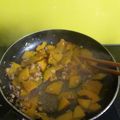 Cooksnap của Mai Tùng Dương khi họ làm theo món Thịt heo xay xào bí đỏ