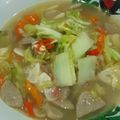 Cooksnap dari Nur untuk resep Oseng sawi putih bakso pedas simple