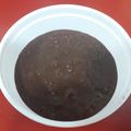 El cooksnap de Nidia Peinado cuando hizo Gachas o "porridge" de avena con chocolate.