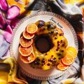 کوک اسنپ Somi Bano بعد از امتحان کردن کیک پرتقالی شکلاتی تولد زیبای پاییزی من 👌🏻😍❤ Orange Cake.