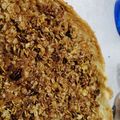 El cooksnap de Veronica Paladini cuando hizo Tarta crumble de manzana con avena y coco (vegana) 🥧.