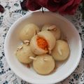 Puja Singh का कुकस्नैप जब उन्होंने सूजी के रसगुल्ले (Suji ke rasgulle recipe in hindi) बनाया था।