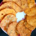 Priyaramesh Kitchen's cooksnap of when they made #vattaram தட்டு வடை.