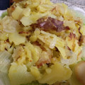 El cooksnap de Paola Lozano Zafra cuando hizo Patatas a lo pobre con jamón ibérico.