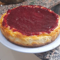 El cooksnap de Nadina Krogslund cuando hizo New York Cheesecake (Cheesecake cocido).