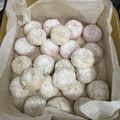 El cooksnap de Yolanda Ruiz Granero cuando hizo Panellets de piñones y almendra (Thermomix).