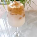 Cooksnap của NPNQ khi họ làm theo món Dalgona Latte (cà phê bọt biển kiểu Hàn)