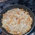 El cooksnap de trombiloki cuando hizo Gulas con gambas al ajillo.