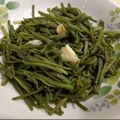 Lalala 的 蒜香炒水蓮 cooksnap