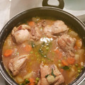 El cooksnap de Eli Davila cuando hizo Pollo guisado.