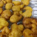 El cooksnap de cbreinademicasa cuando hizo Buñuelos típicos Valencianos con calabaza asada.
