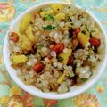 Sonika Gupta's cooksnap of when they made Sabudana Khichdi.