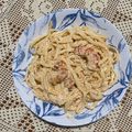 Cooksnap από Mageirakos στη συνταγή Λιγκουίνι με γαρίδες και κρέμα γάλακτος
