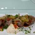 El cooksnap de Alfonso Cañero cuando hizo Albóndigas en salsa barbacoa.