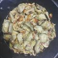 El cooksnap de alfonsovic cuando hizo Alcachofas en salsa.