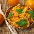 Cooksnap-ul lui Biro Ibi atunci când a preparat Salată de morcovi cu portocale 🥕 🍊.