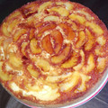 El cooksnap de Maii cuando hizo Torta de manzana invertida.