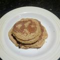 El cooksnap de lucas gomez cuando hizo Pancakes de Avena y banana.