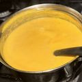El cooksnap de Magaly Palomares cuando hizo Crema de zanahoria.