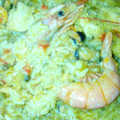 El cooksnap de Sandra Flores cuando hizo Paella de mariscos.