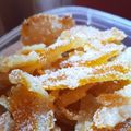 El cooksnap de Flor Montero cuando hizo Cáscara de naranjas azucaradas.