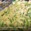 El cooksnap de Charly Yarce cuando hizo Cacerola de huevo con calabazas, cebolla y queso.