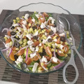 El cooksnap de Melizza Pineda cuando hizo Ensalada mediterránea caramelizada.