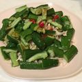 Chichi Ho 的 涼拌雞絲小黃瓜 cooksnap