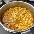 El cooksnap de Vivi VG cuando hizo Pollo con papas.