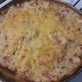 El cooksnap de Alejandro Demoor cuando hizo Tarta de pollo, puerros y parmesano.