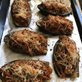 El cooksnap de Ariadna C cuando hizo Berenjenas rellenas.