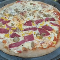 El cooksnap de Rosa Flores cuando hizo Pizza Media Masa o de Molde Casera.