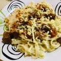 El cooksnap de maxi vega cuando hizo Masa para pastas.