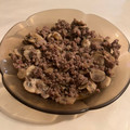 El cooksnap de Eduardo Agudo Alba cuando hizo Champiñones con carne picada.