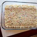 Tammy Cameron McCloud's cooksnap of when they made Let Them Eat Cake - Batter Rice Krispies Treats!.