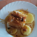 El cooksnap de Paco Medina cuando hizo Lomos de bacalao a la gallega.