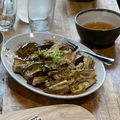 Kanaaneko 's cooksnap of when they made Grilled Eggplant with Sesame Sauce.