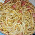 Tóth Szimonetta Cooksnap-ja, amikor elkészítette a(z) Kukoricás-virslis vegyes tészta receptet.