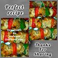 Haya Ali's cooksnap of when they made Chicken shashlik with Fried Rice.