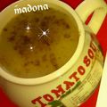 صورة من طبخات بنت الشام منى Madona ، شاركها بعد تجربة وصفة شوربة العدس بالذرة على طريقتي
